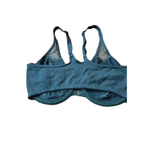 Wacoal Womens Body By Unlined Underwire Racerback Bra Black 32D EUC - Picture 5 of 8